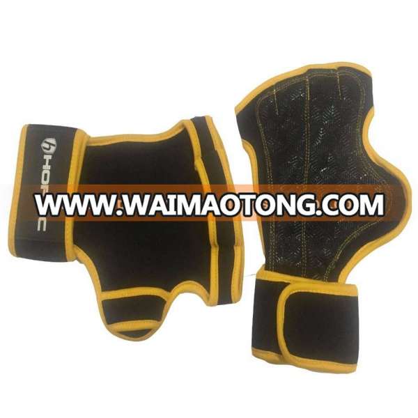 New Ventilated Weight Lifting Gloves with Built-In Wrist Wraps